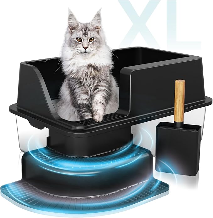 Stainless Steel Litter Box - D