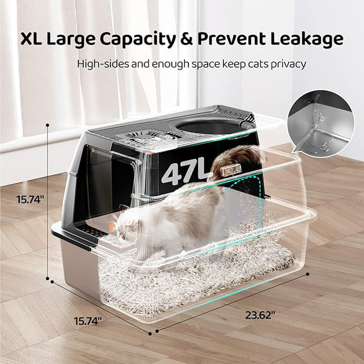 Stainless Steel Litter Box - K4