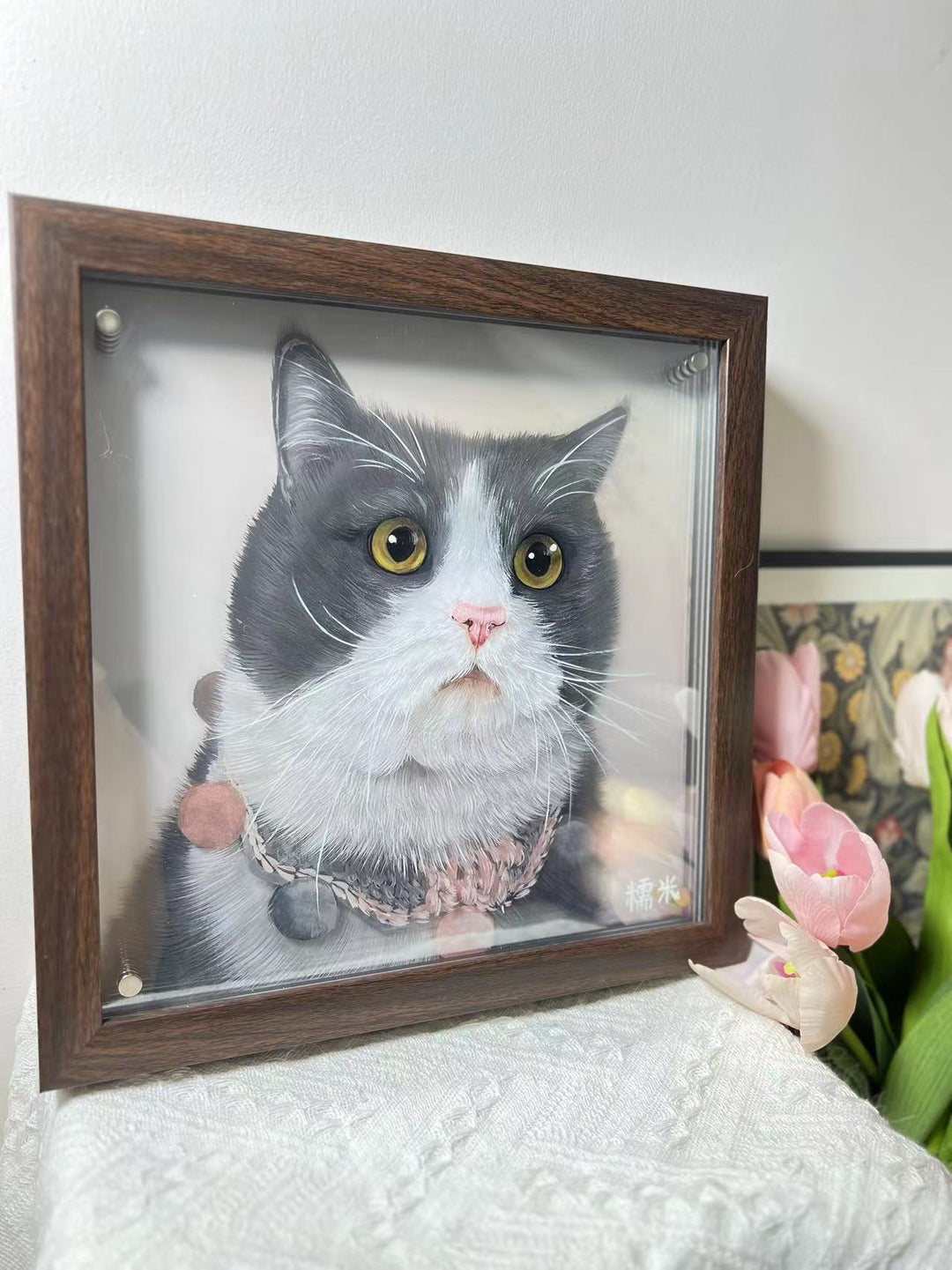 3d Pet Painting Glass，Custom Crafted for Cherished Memories