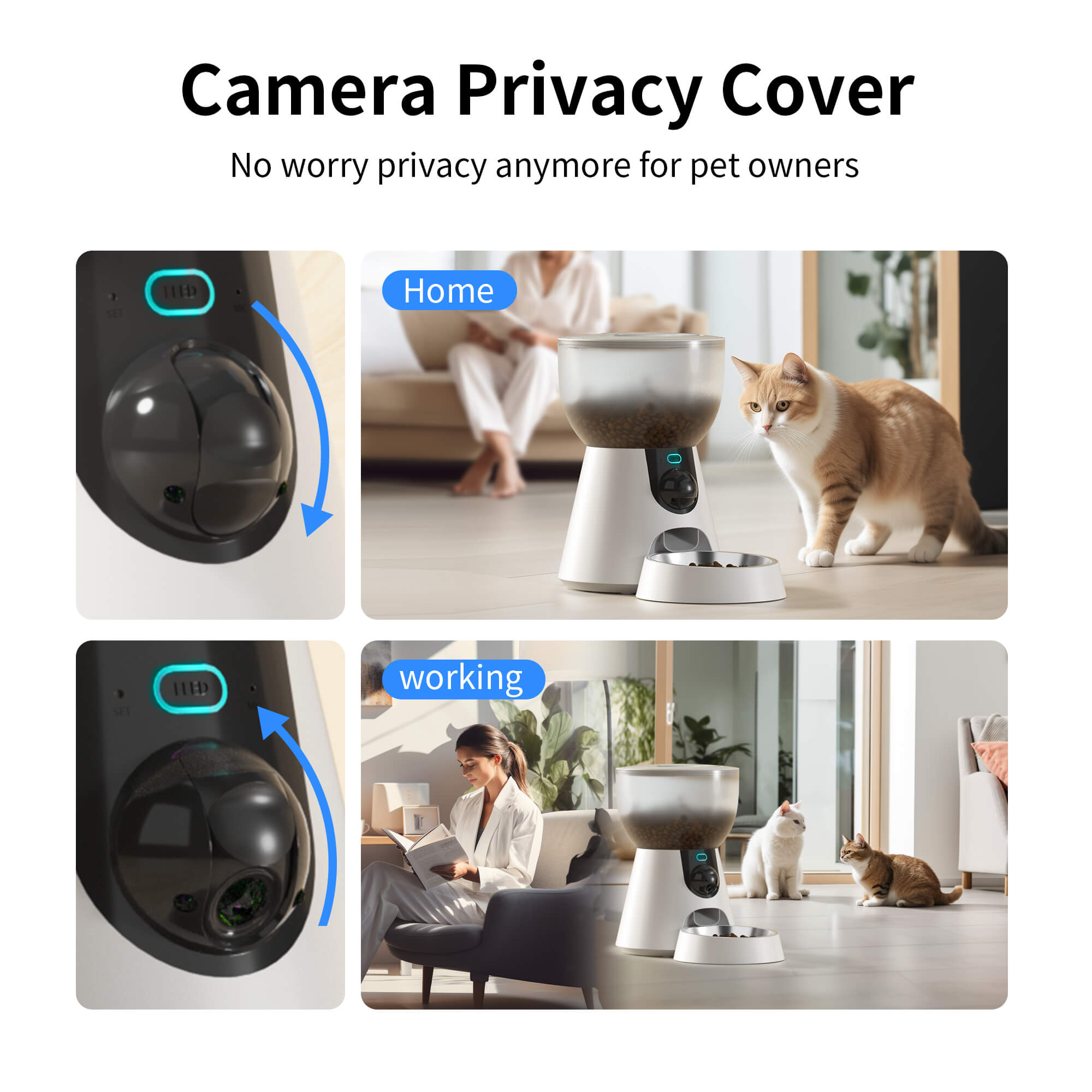 Camera Automatic Cat Feeder