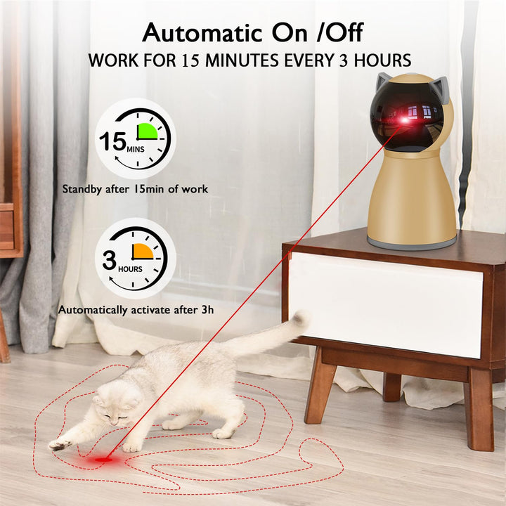 Interactive Cat Laser Toy 7