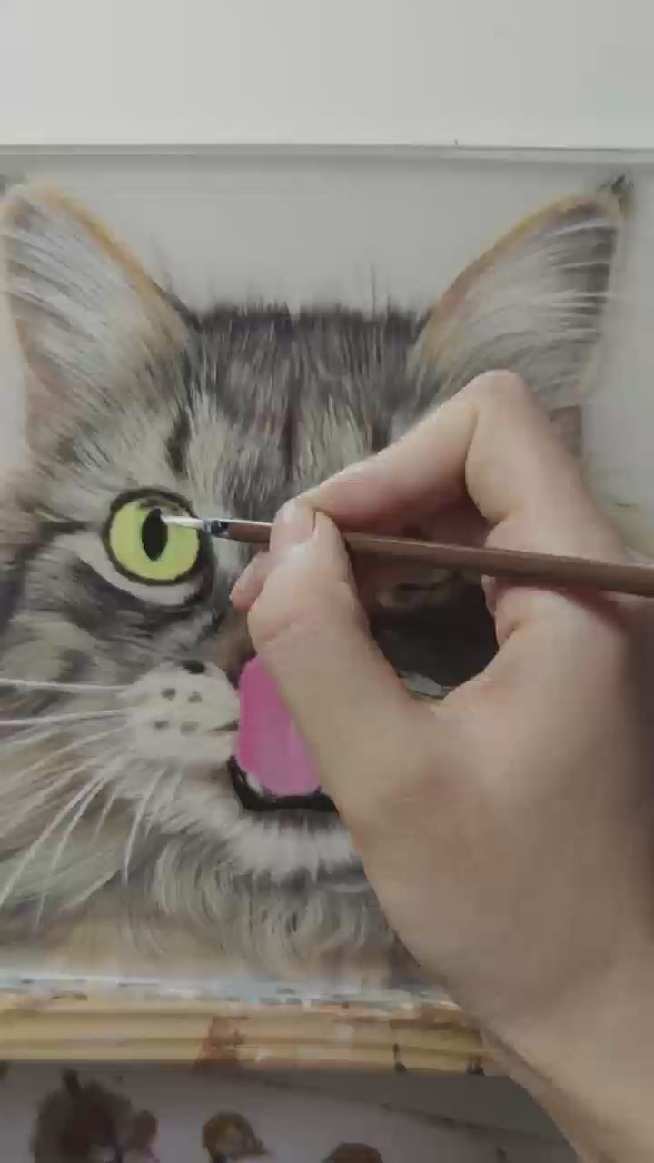 3d pet painting glass